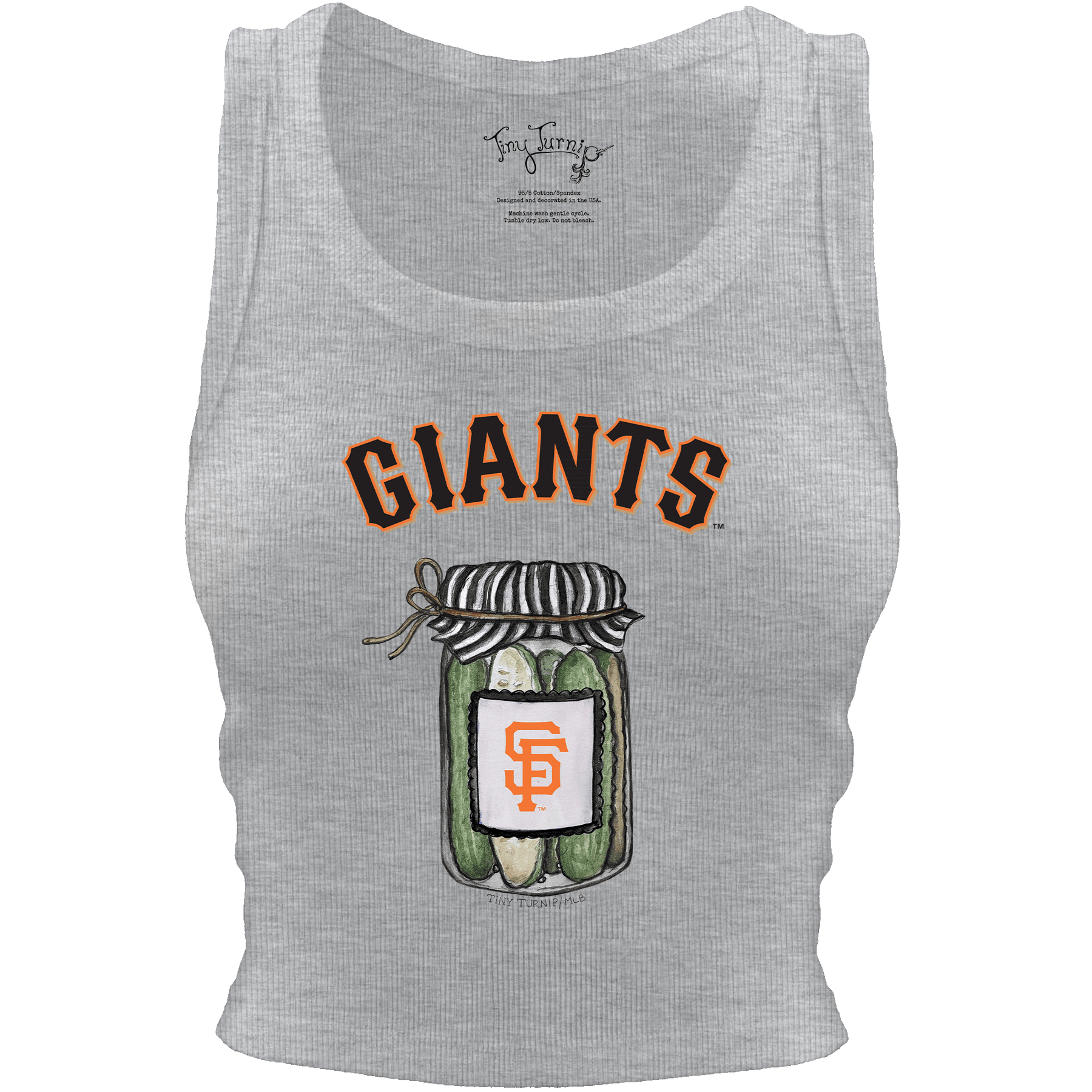 San Francisco Giants Pickle Jar Crop Tank