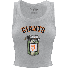 San Francisco Giants Pickle Jar Crop Tank
