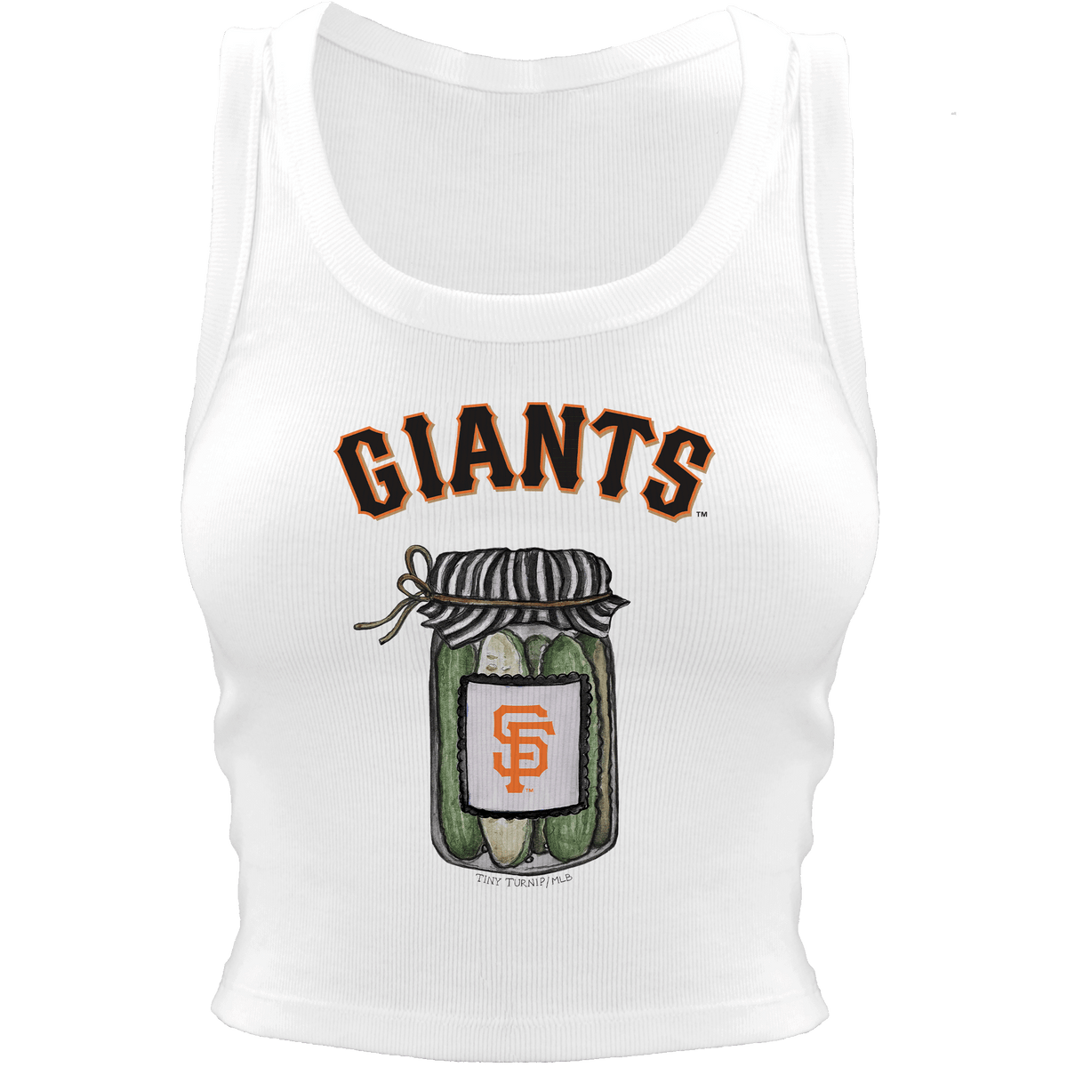 San Francisco Giants Pickle Jar Crop Tank