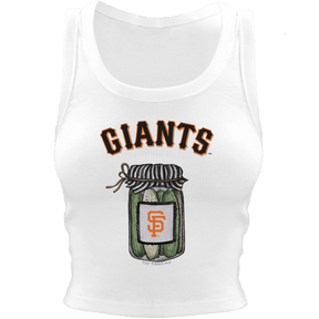 San Francisco Giants Pickle Jar Crop Tank
