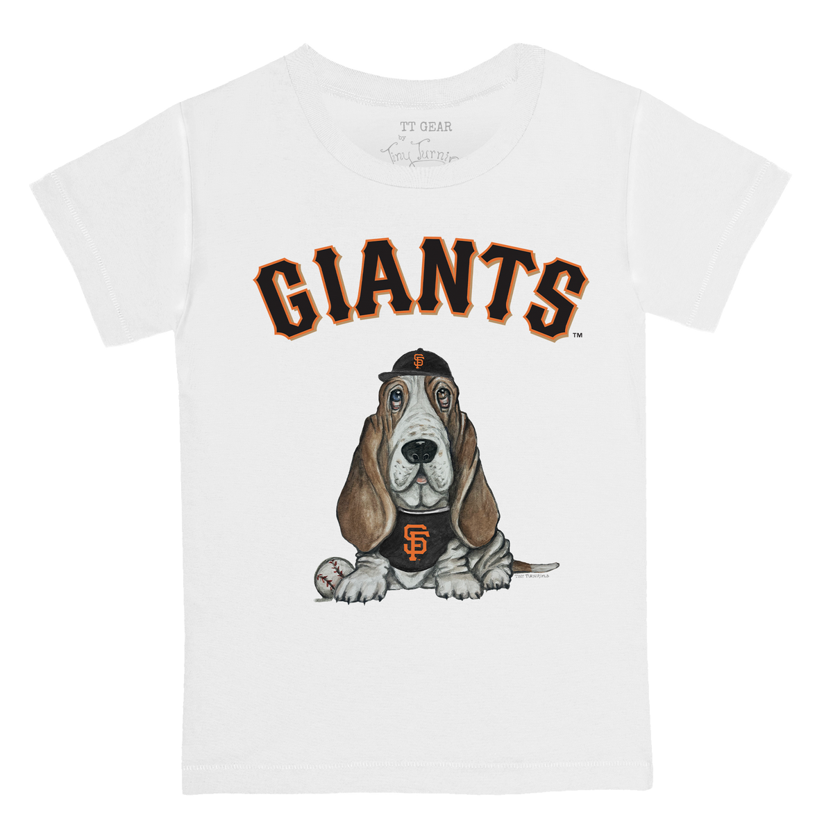 San Francisco Giants Puddy Kid's Tee Shirt - Tiny Turnip