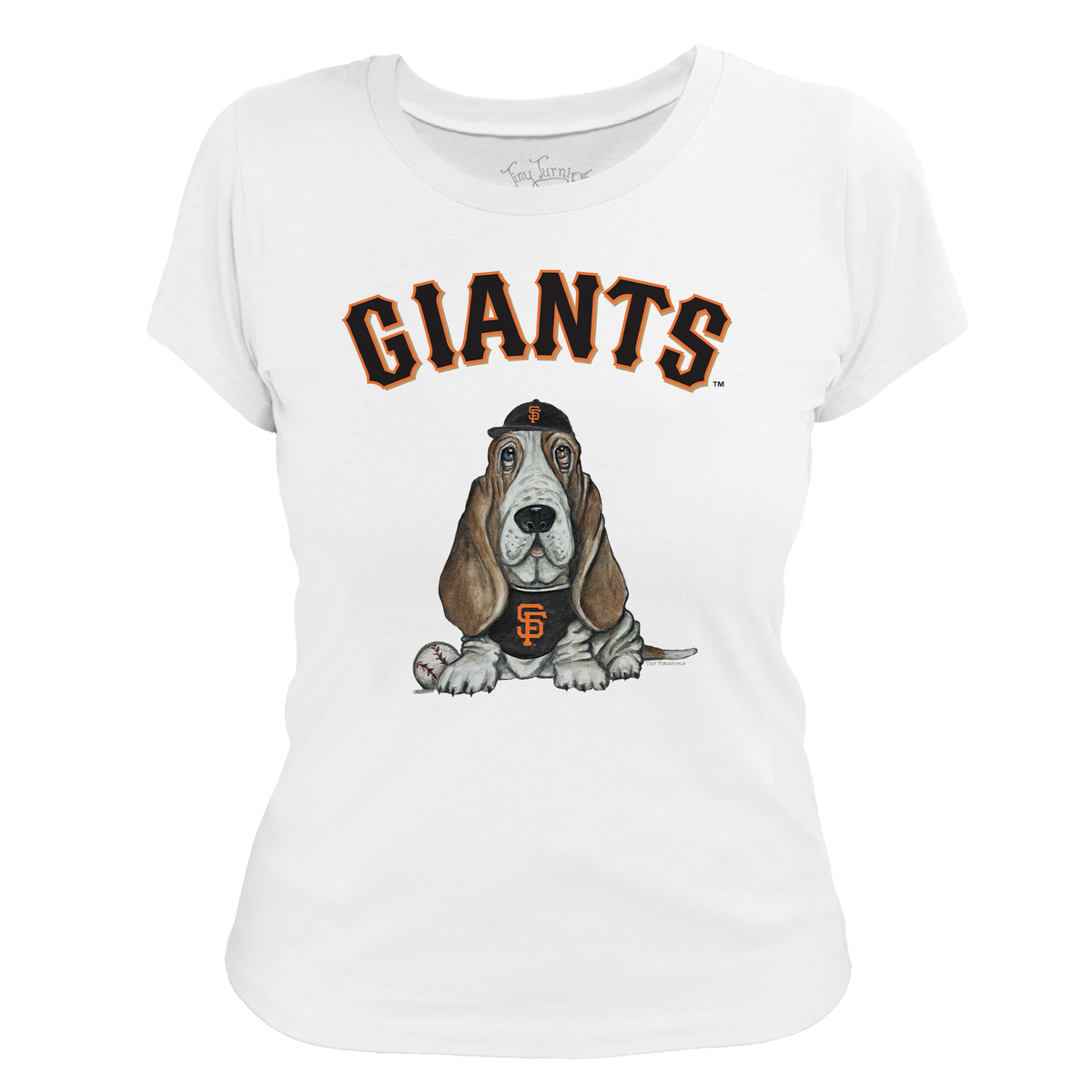 San Francisco Giants Puddy Women's Tee Shirt - Tiny Turnip