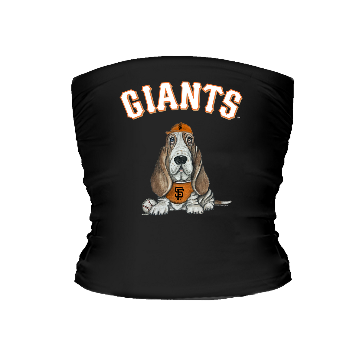 San Francisco Giants Puddy Tube Top - Tiny Turnip