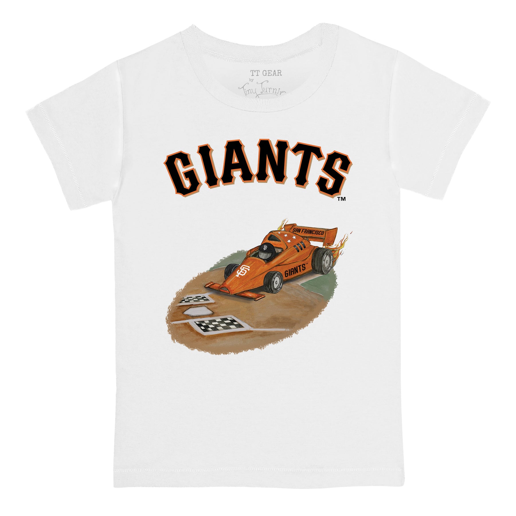 San Francisco Giants Race Car Tee Shirt