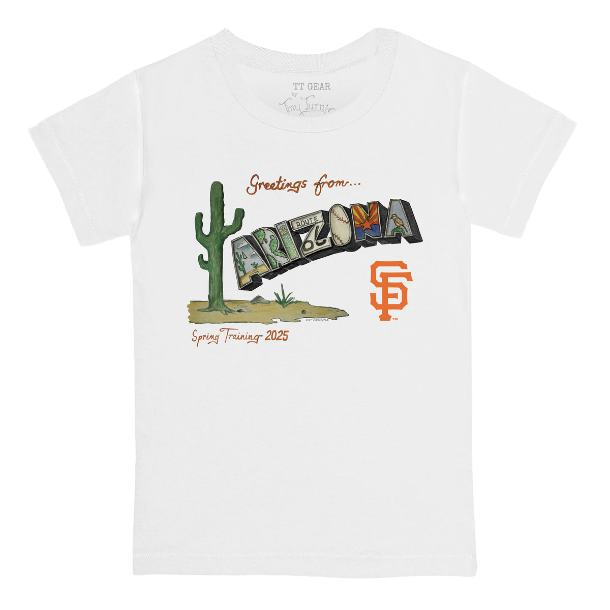 San Francisco Giants Spring Training 2025 Tee Shirt