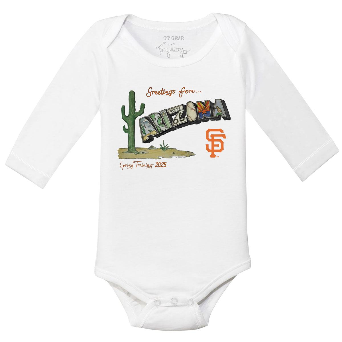 San Francisco Giants Spring Training 2025 Long Sleeve Snapper