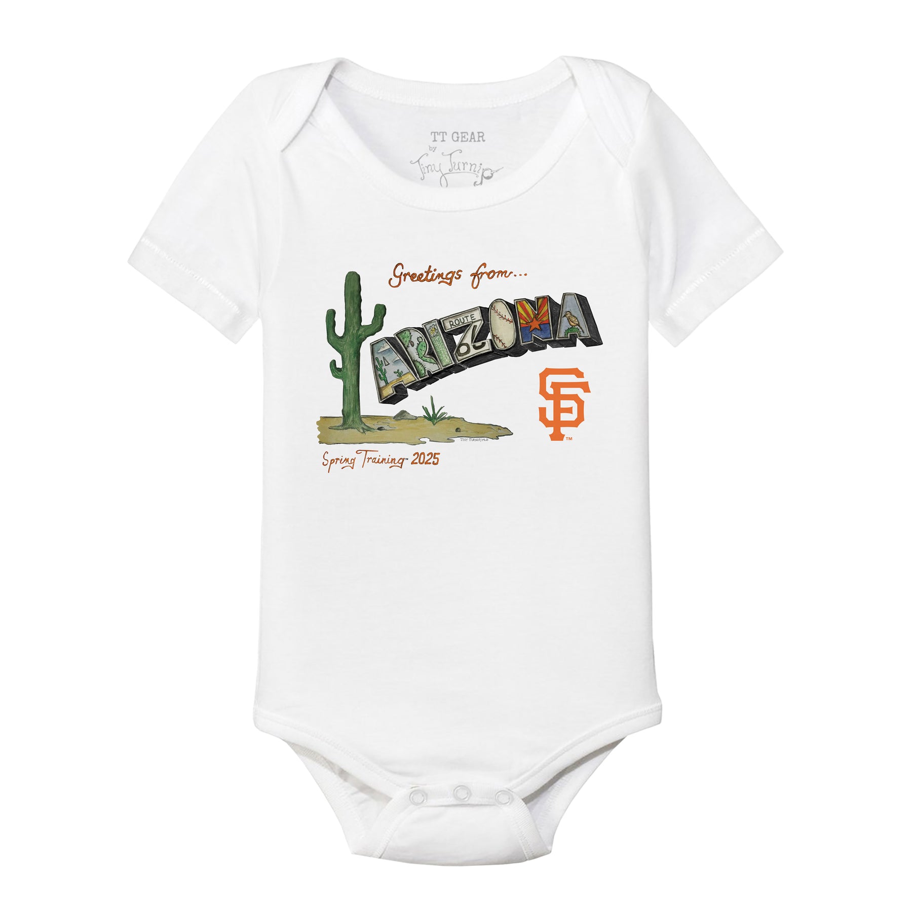 San Francisco Giants Spring Training 2025 Short Sleeve Snapper