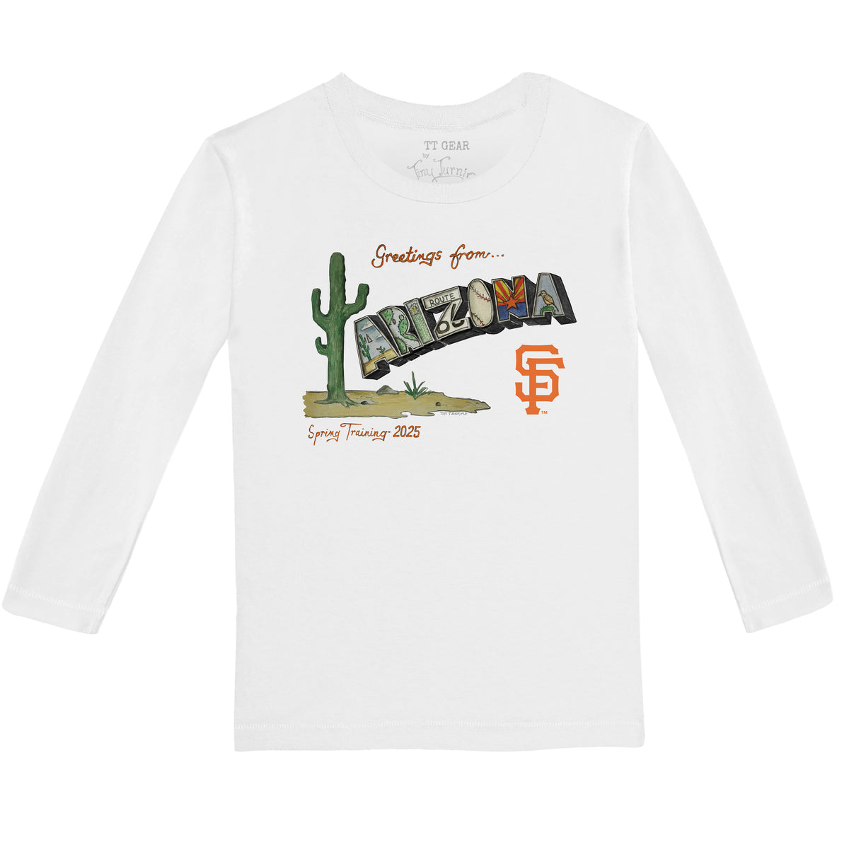 San Francisco Giants Spring Training 2025 Long-Sleeve Tee Shirt