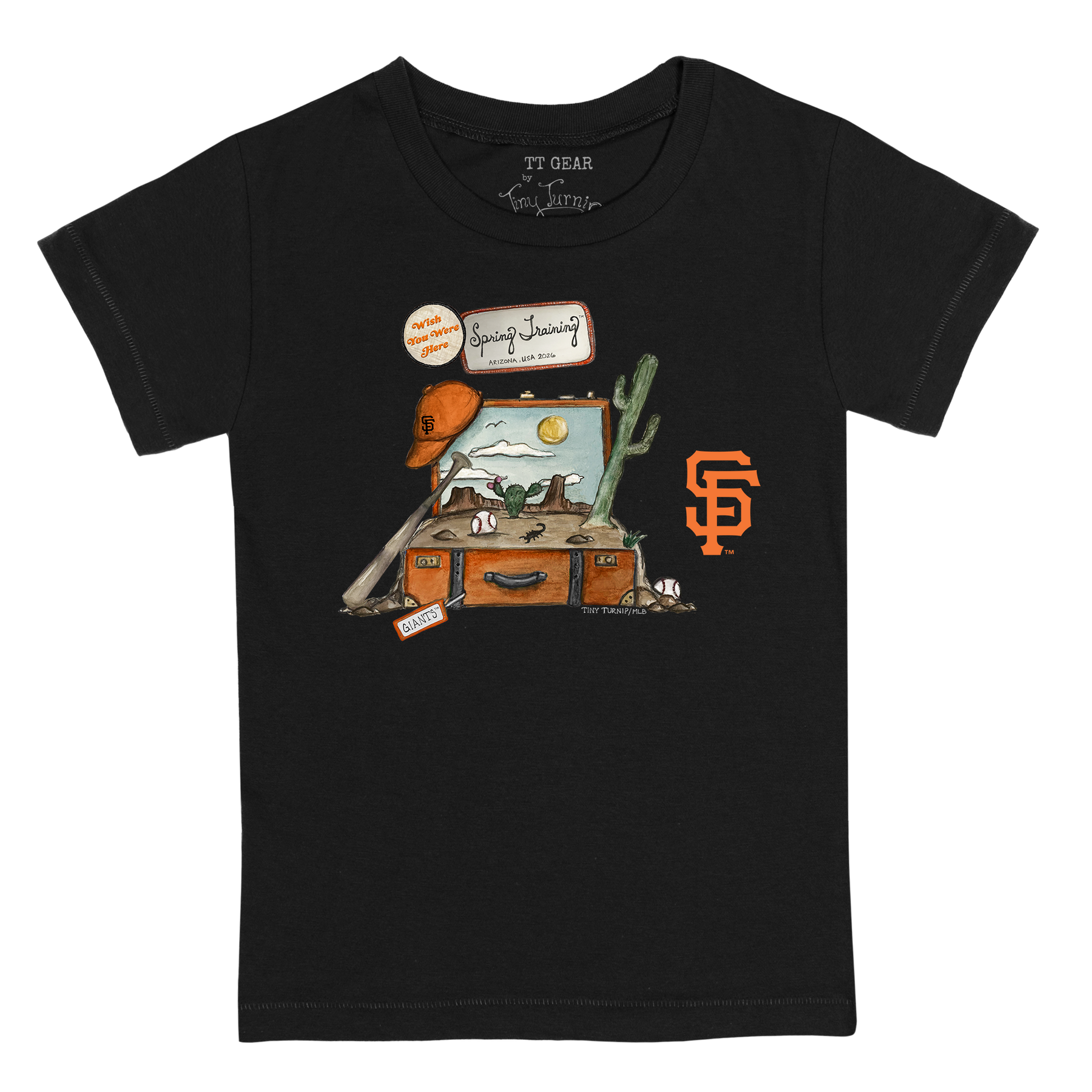 San Francisco Giants Spring Training 2026 Kid's Tee Shirt - Tiny Turnip