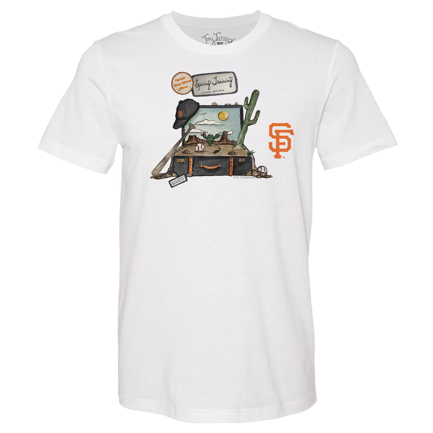 San Francisco Giants Spring Training 2026 Unisex Tee Shirt - Tiny Turnip