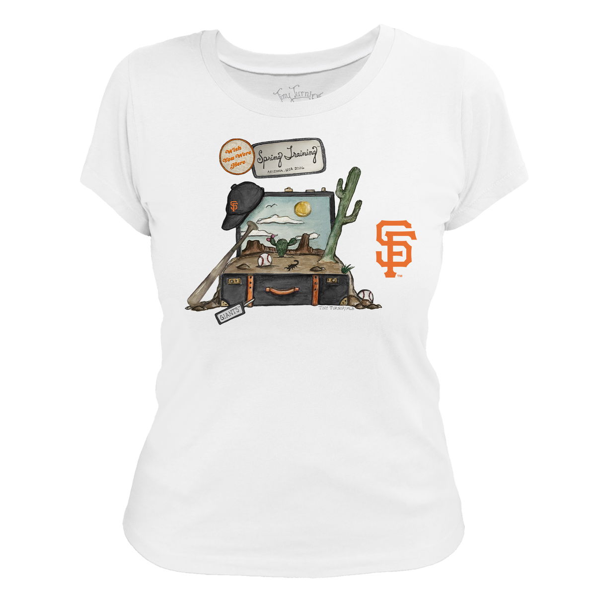 San Francisco Giants Spring Training 2026 Women's Tee Shirt