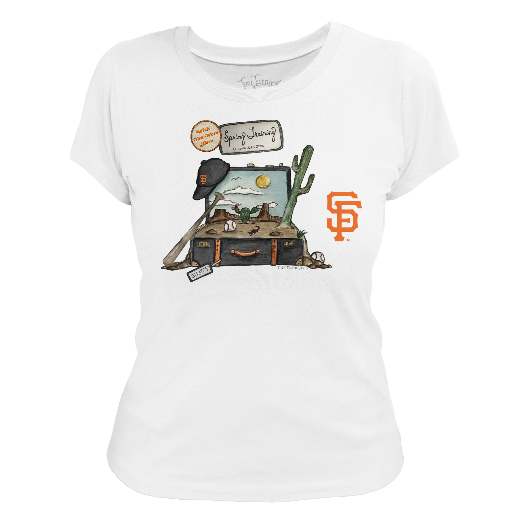 San Francisco Giants Spring Training 2026 Women's Tee Shirt