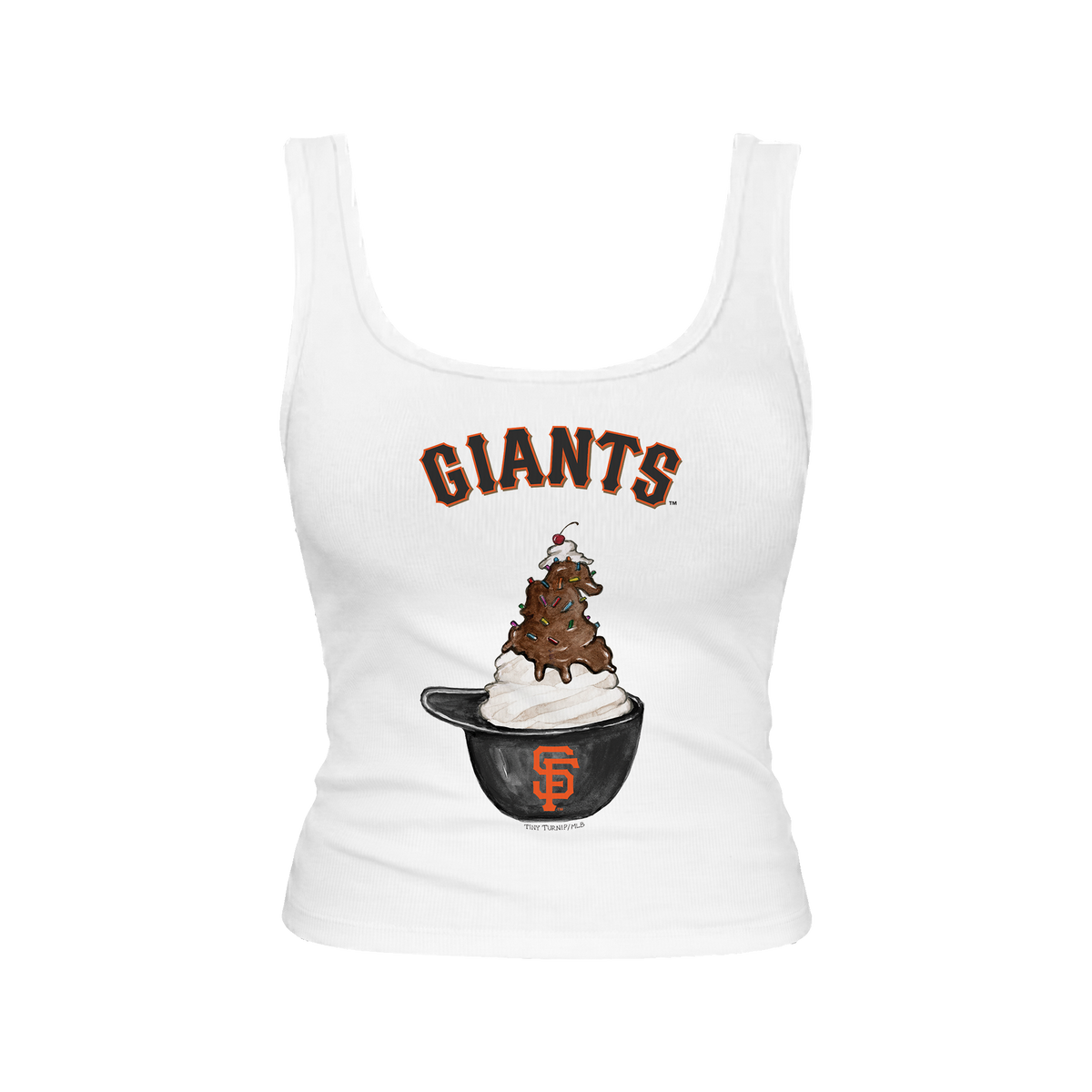 San Francisco Giants Sundae Helmet Emmy Tank