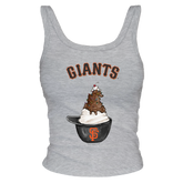 San Francisco Giants Sundae Helmet Ribbed Tank