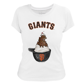 San Francisco Giants Sundae Helmet Women's Tee Shirt