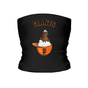 San Francisco Giants Sundae Helmet Tube Top - Tiny Turnip