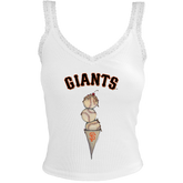 San Francisco Giants Triple Scoop Lace Tank
