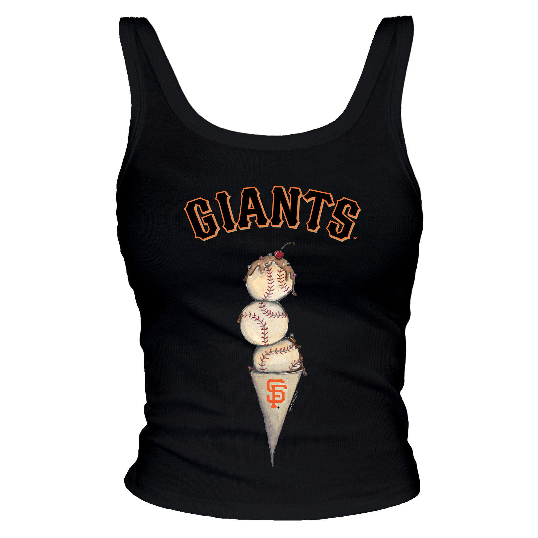 San Francisco Giants Triple Scoop Ribbed Tank