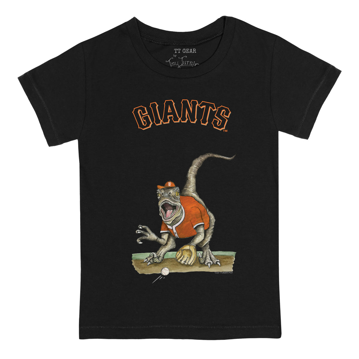 San Francisco Giants Velociraptor Tee Shirt