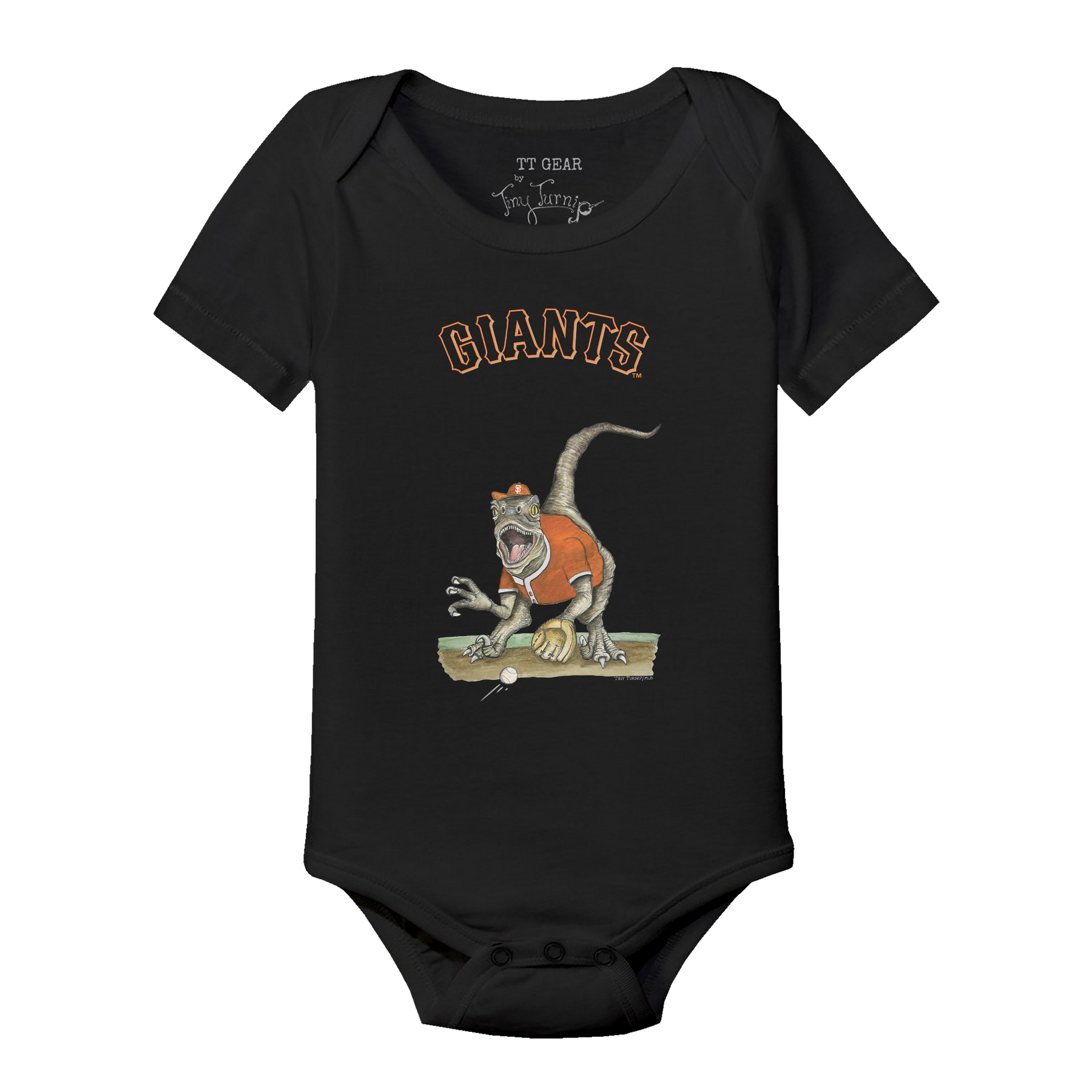 San Francisco Giants Velociraptor Short Sleeve Snapper