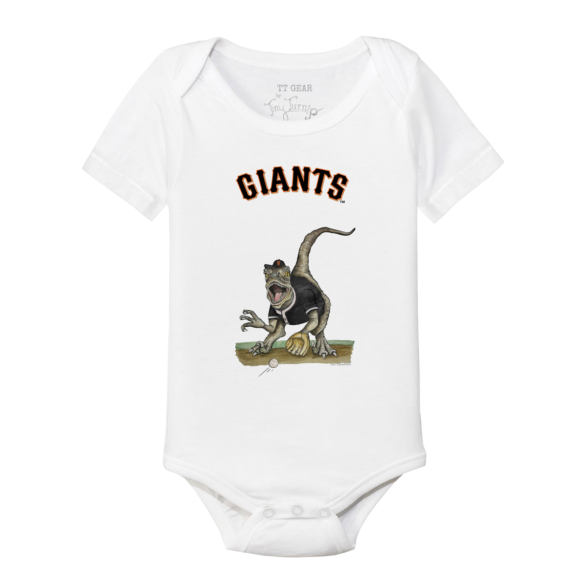 San Francisco Giants Velociraptor Short Sleeve Snapper