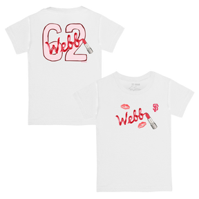 Lipstick w/ Name - Kid's Tee Shirt - Tiny Turnip