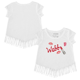 VIP MLB MLB Lipstick w/ Name - Fringe Tee - Tiny Turnip