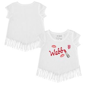 VIP MLB MLB Lipstick w/ Name - Fringe Tee - Tiny Turnip