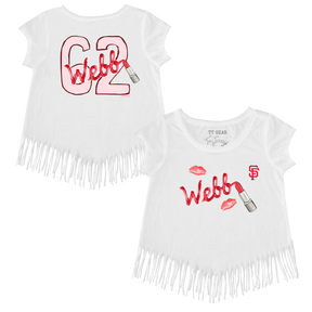 Lipstick w/ Name - Fringe Tee - Tiny Turnip