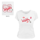 Lipstick w/ Name - Women's Tee Shirt - Tiny Turnip