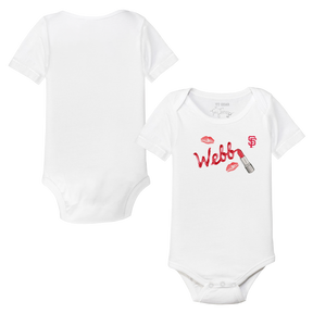 VIP MLB Lipstick w/ Name - Short Sleeve Snapper - Tiny Turnip