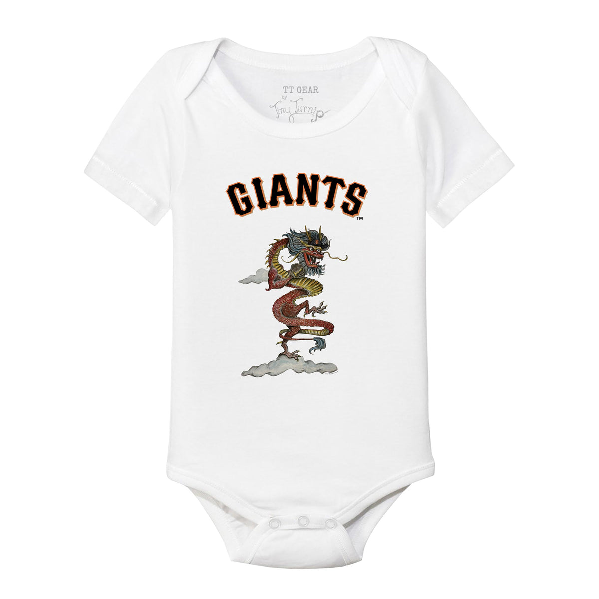 San Francisco Giants 2024 Year of the Dragon Short Sleeve Snapper