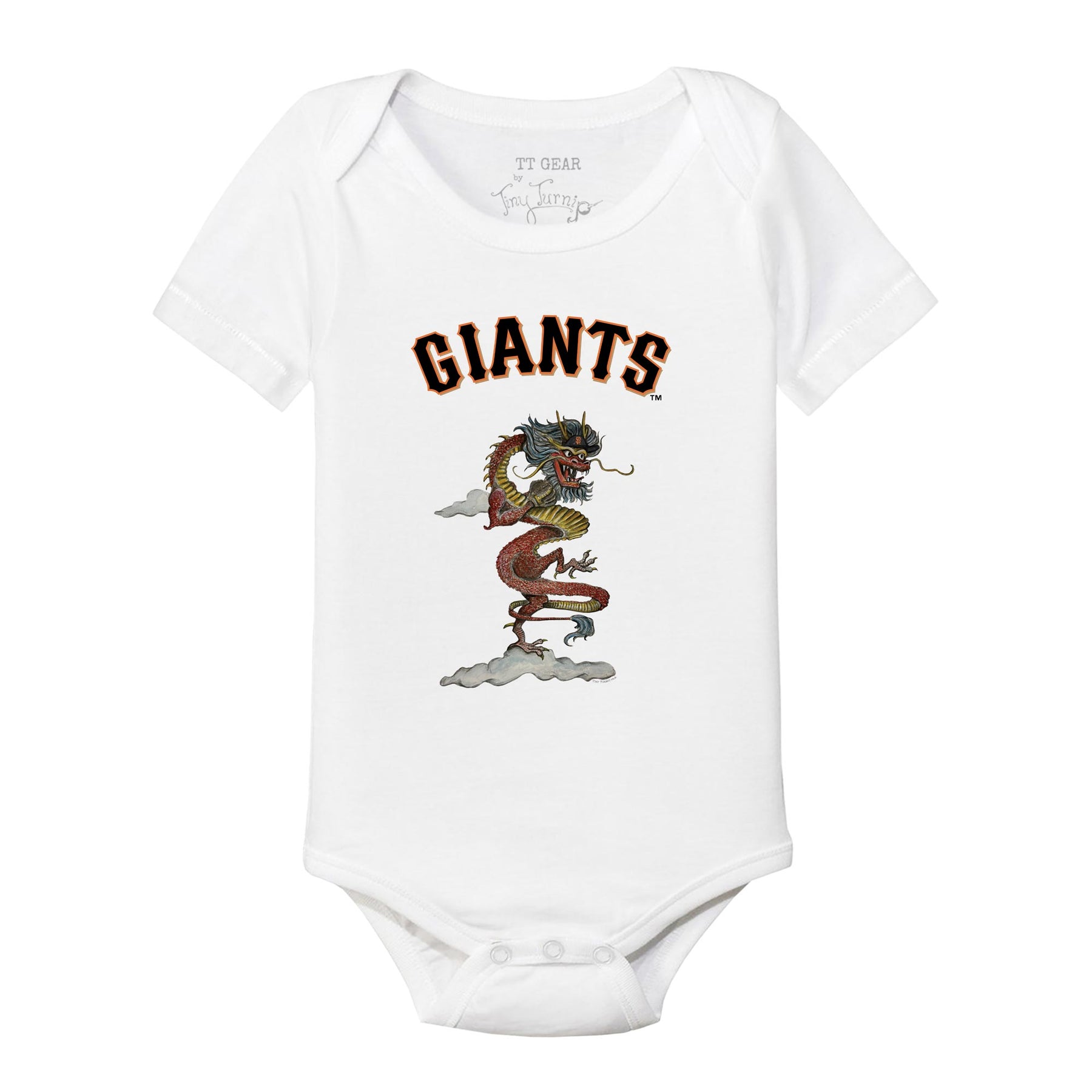 San Francisco Giants 2024 Year of the Dragon Short Sleeve Snapper