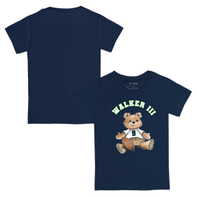 VIP Football: Teddy w/ Name, Number - Kid's Tee Shirt - Tiny Turnip