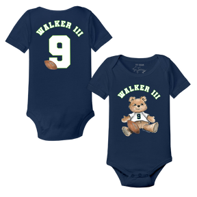 VIP Football: Teddy w/ Name, Number - Short Sleeve Snapper - Tiny Turnip