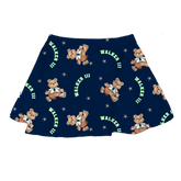 VIP Football: Teddy w/ Name, Number - Skirt - Tiny Turnip