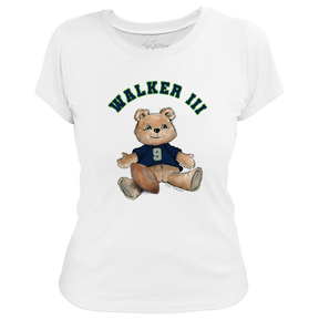 VIP Football: Teddy w/ Name, Number - Women's Tee Shirt - Tiny Turnip