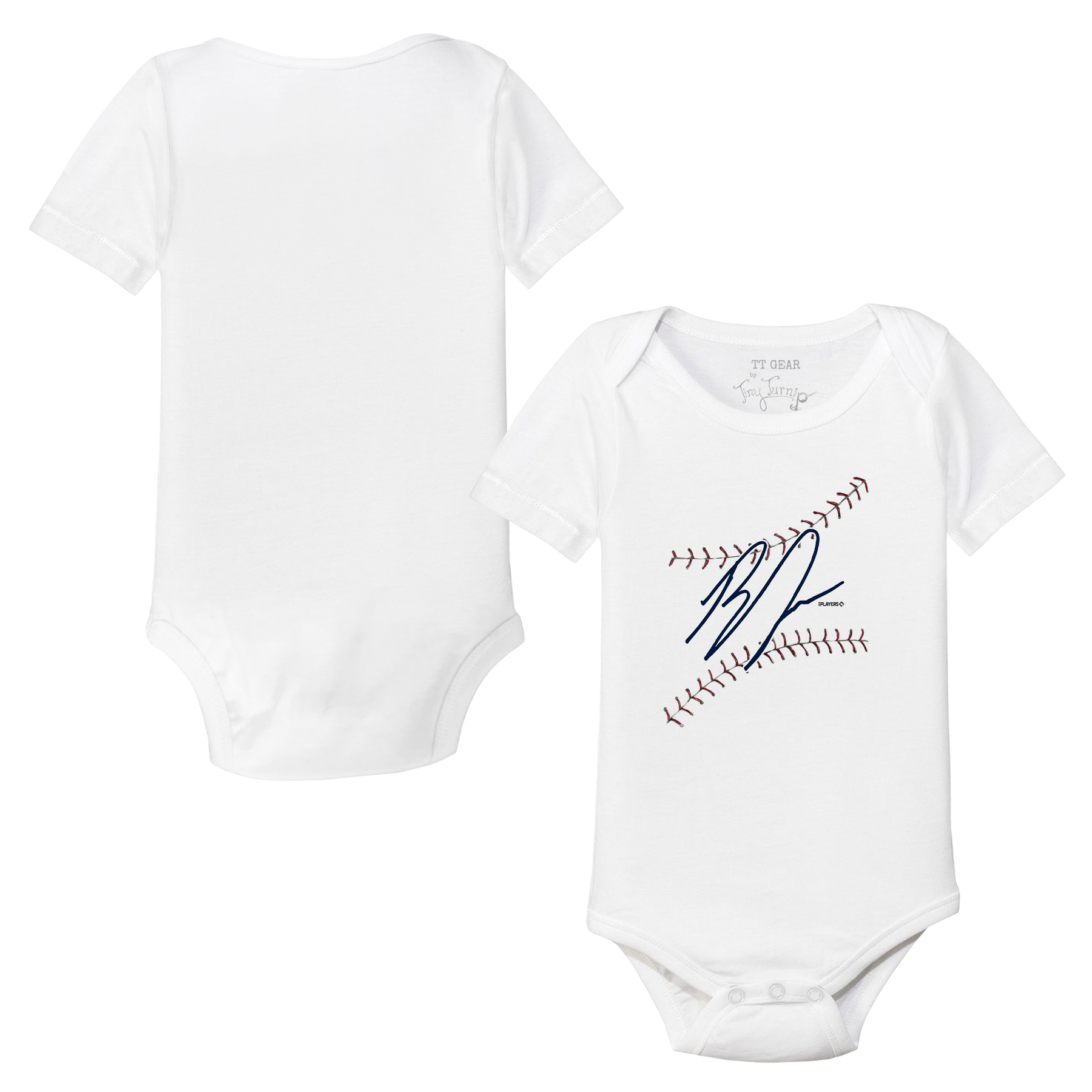 VIP MLB Signature Stitch - Short Sleeve Snapper - Tiny Turnip