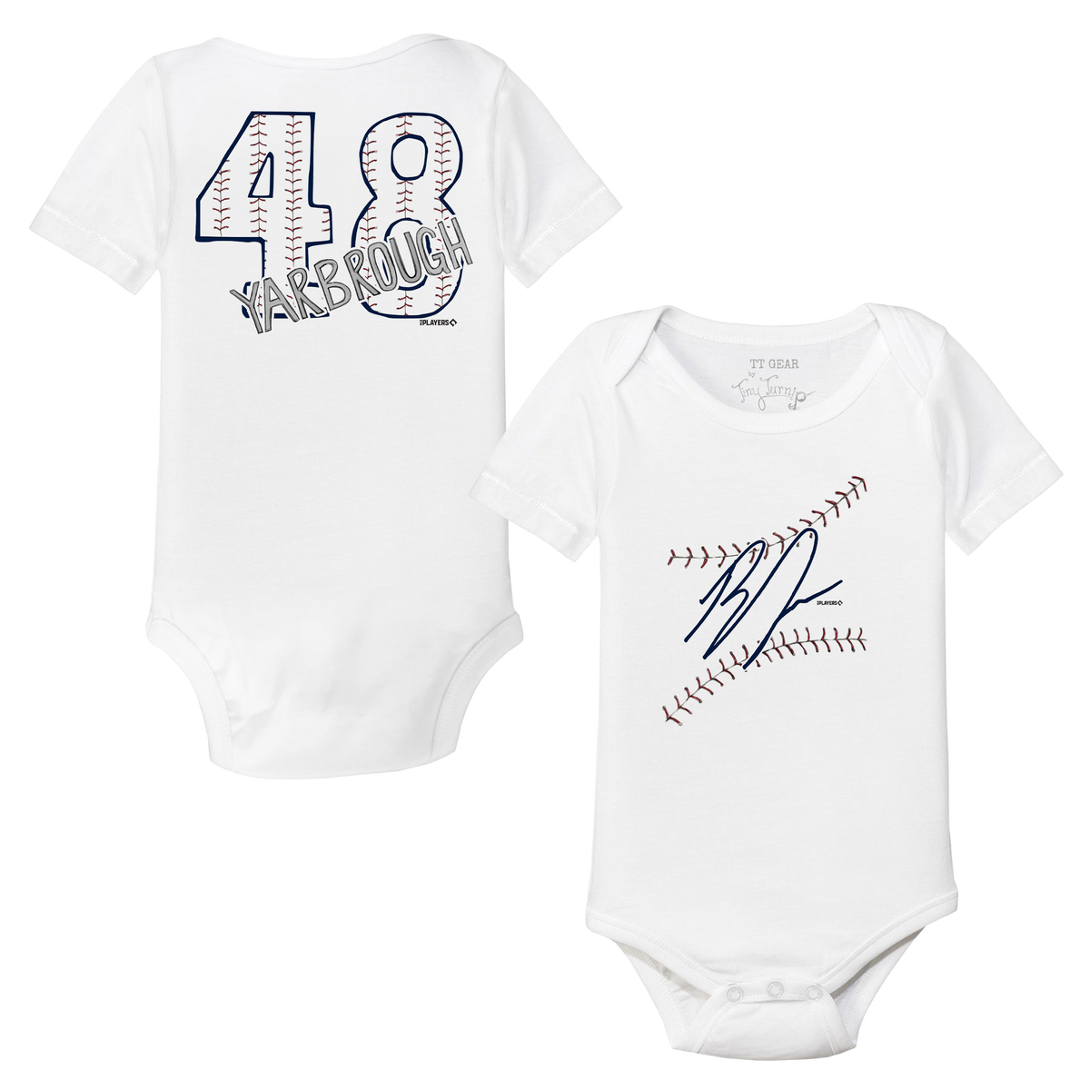 VIP MLB Signature Stitch - Short Sleeve Snapper - Tiny Turnip