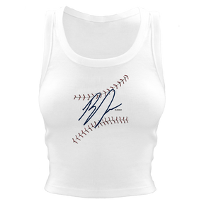 VIP MLB Signature Stitch - Crop Tank - Tiny Turnip