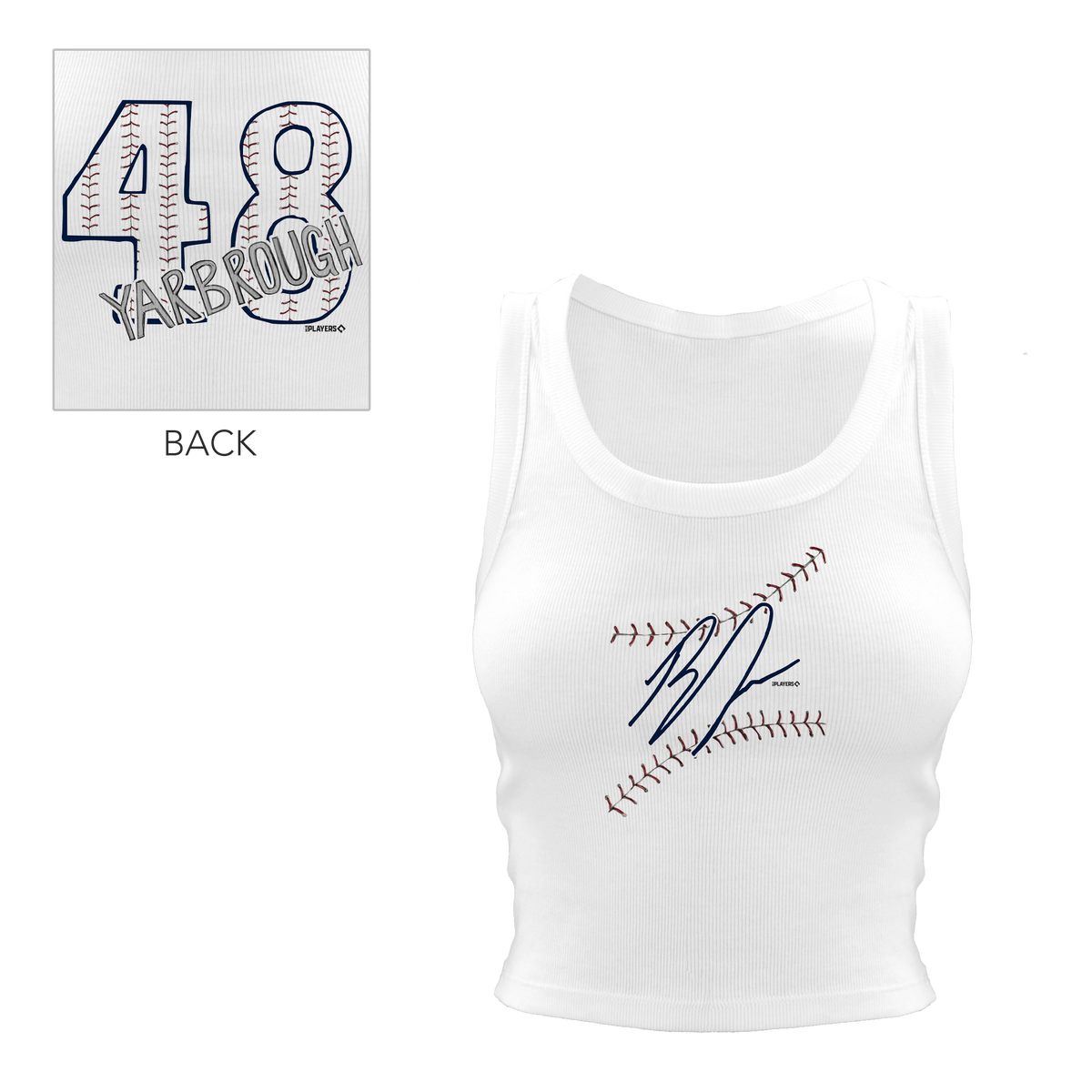 VIP MLB Signature Stitch - Crop Tank - Tiny Turnip