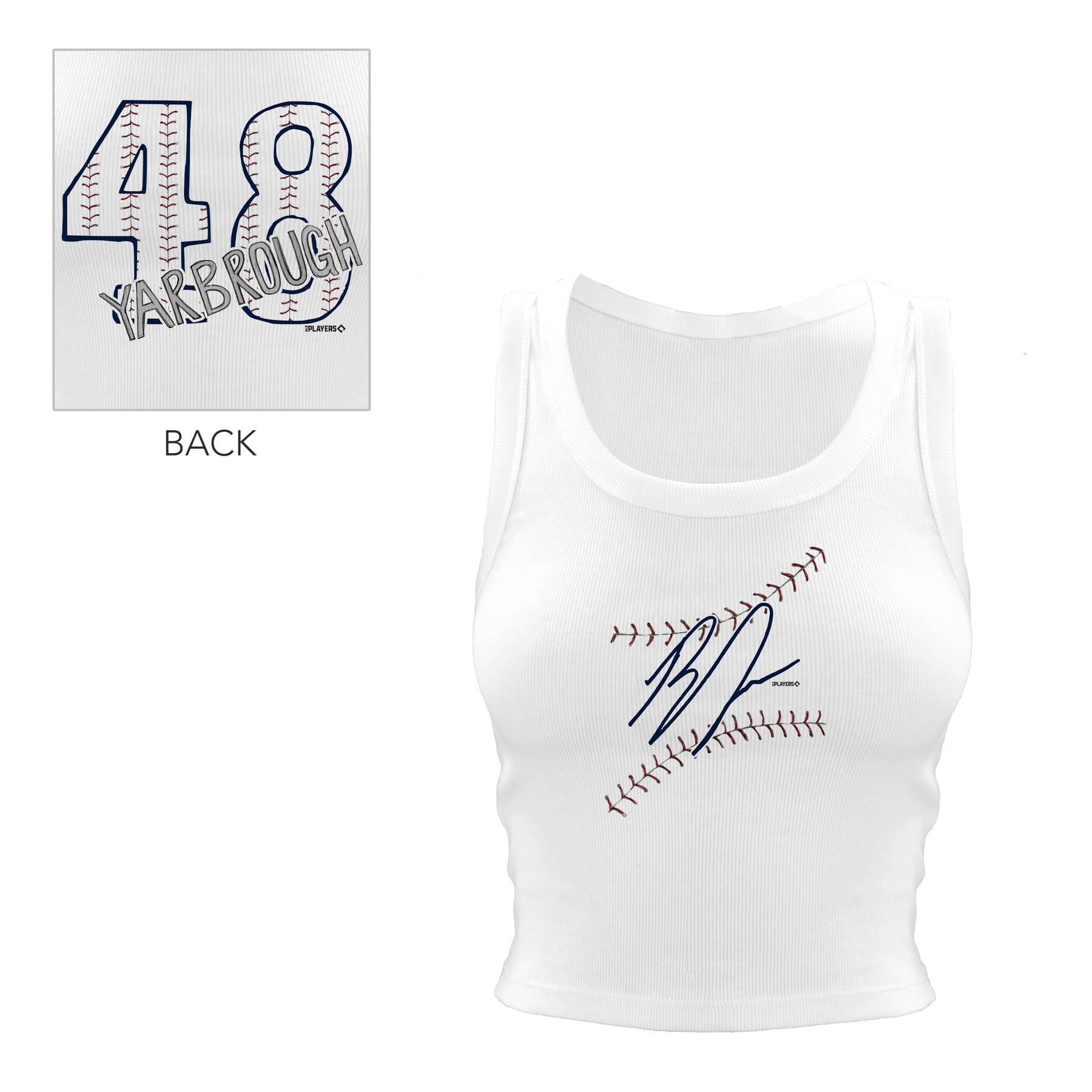 VIP MLB Signature Stitch - Crop Tank - Tiny Turnip