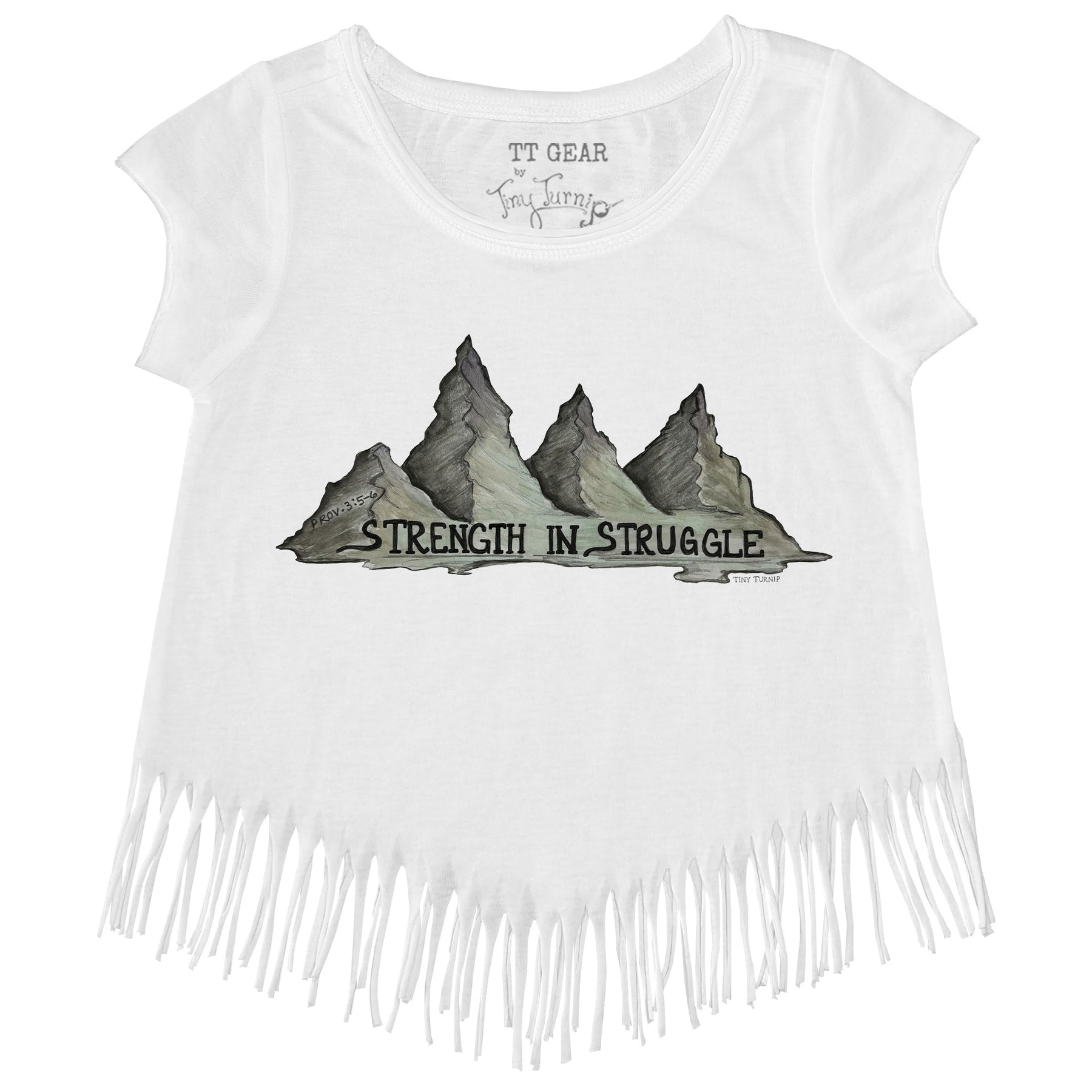 Strength In Struggle Fringe Tee