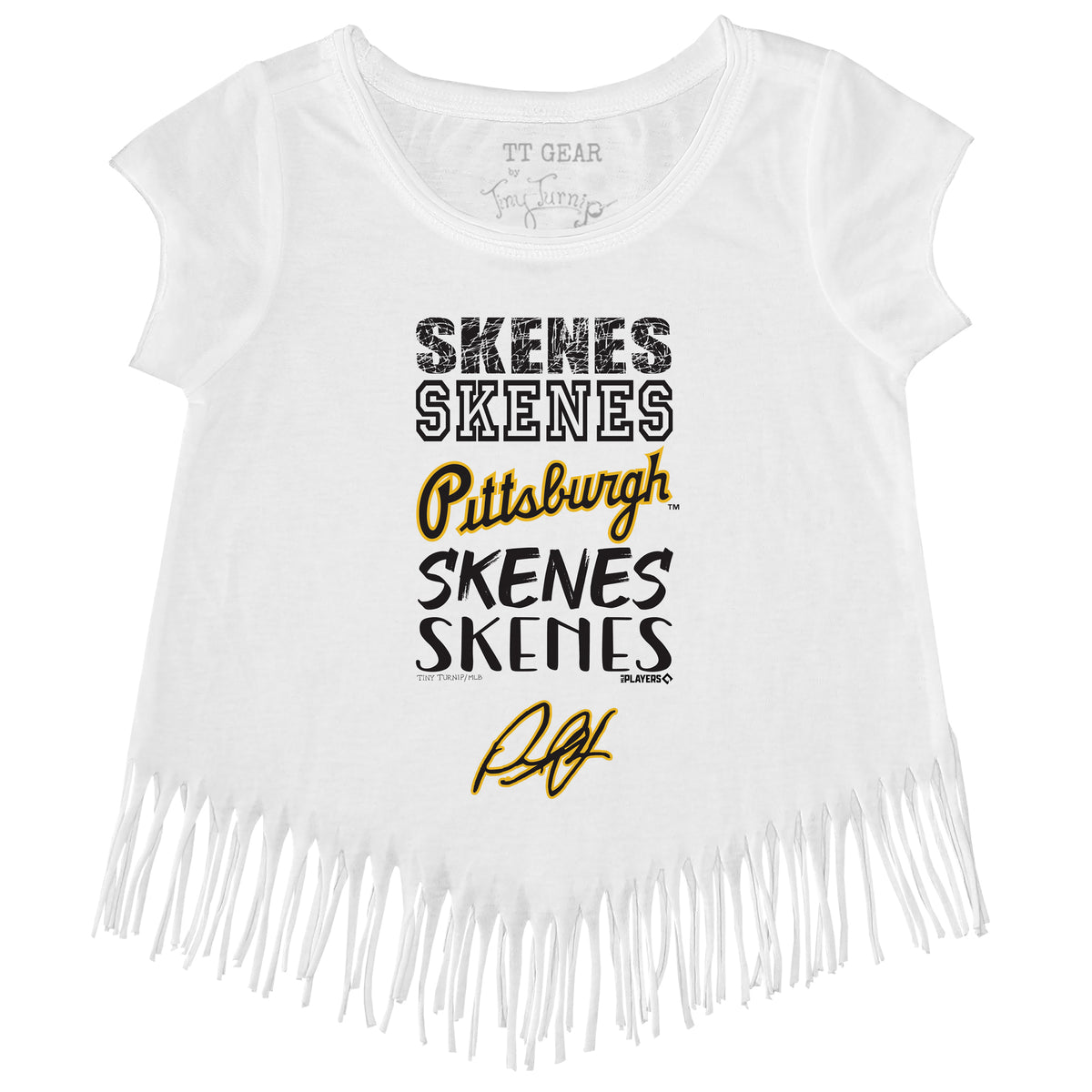 Pittsburgh Pirates Paul Skenes Multi Stacked Fringe Tee