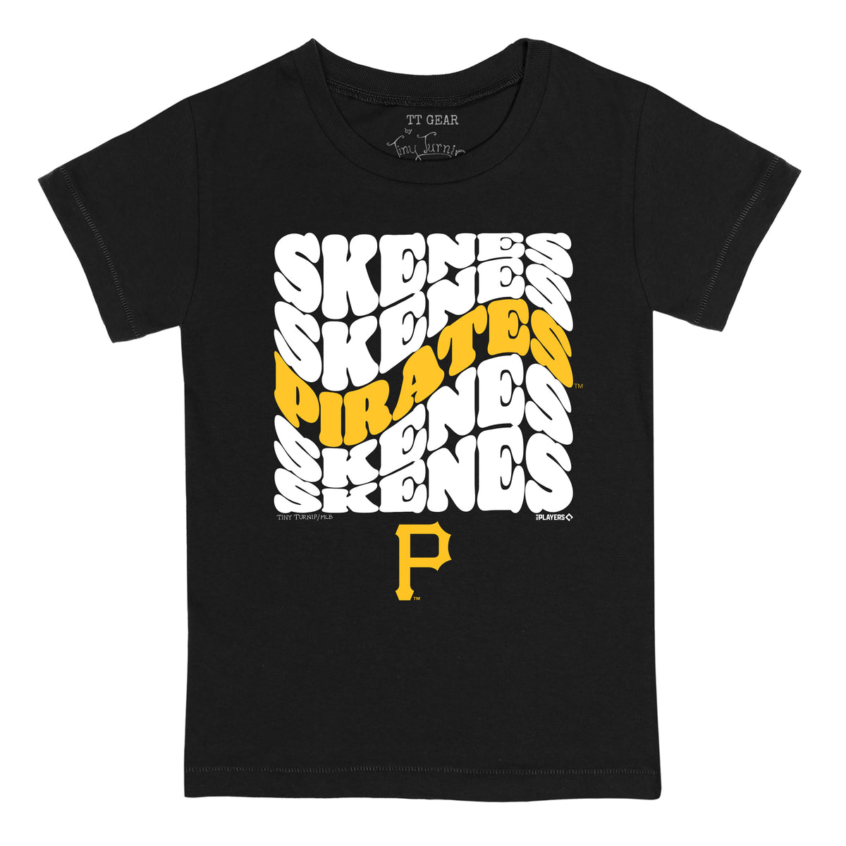 Pittsburgh Pirates Paul Skenes Retro Wave Tee Shirt