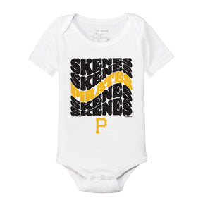 Pittsburgh Pirates Paul Skenes Retro Wave Short Sleeve Snapper