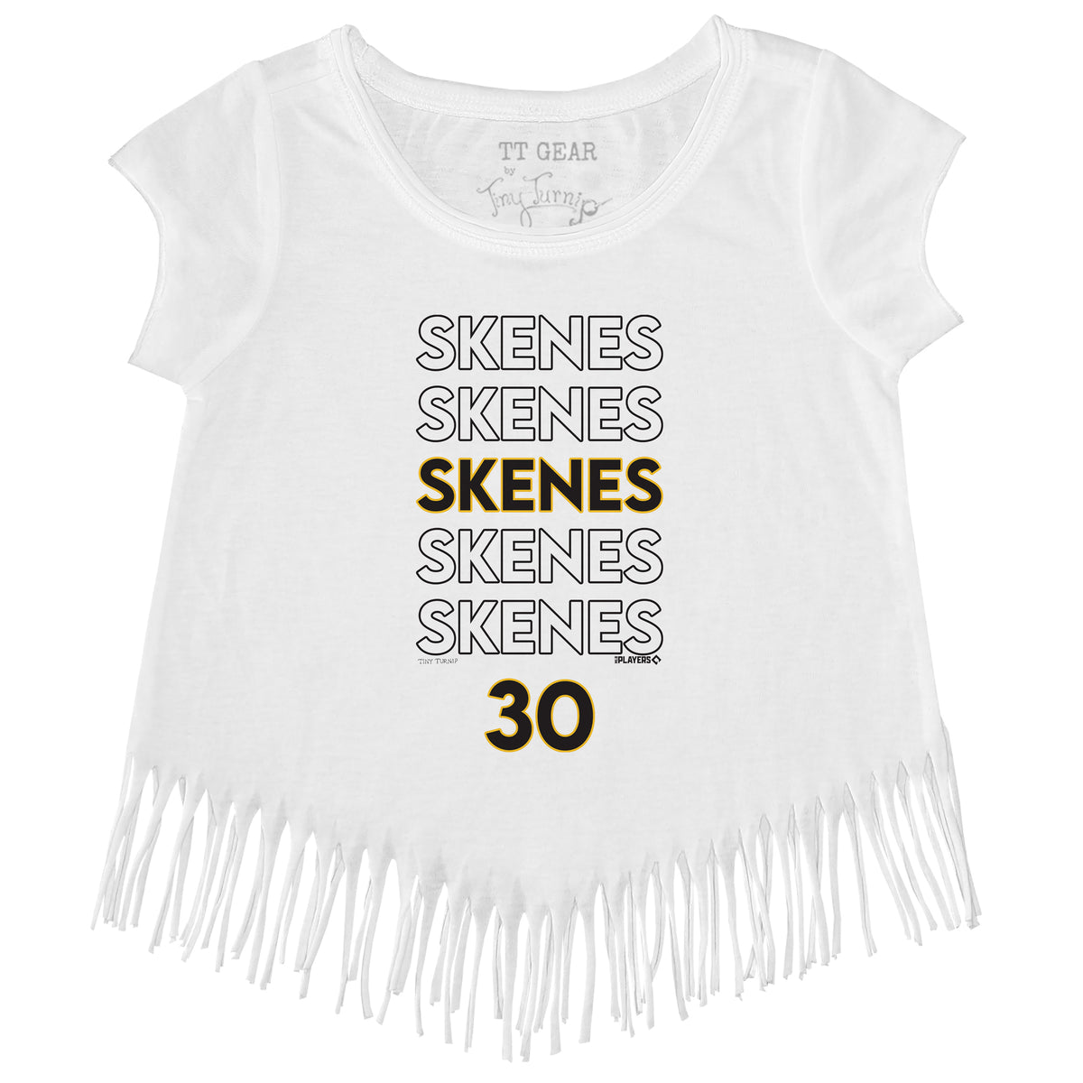 Pittsburgh Pirates Paul Skenes Stacked Fringe Tee