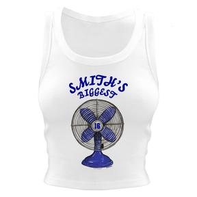 VIP MLB Biggest Fan w/ Name, Number- Crop Tank - Tiny Turnip