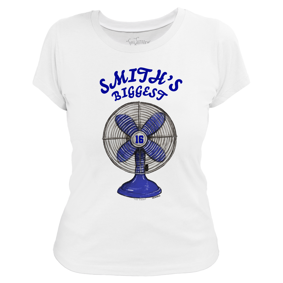 VIP MLB Biggest Fan w/ Name, Number - Women's Tee Shirt - Tiny Turnip
