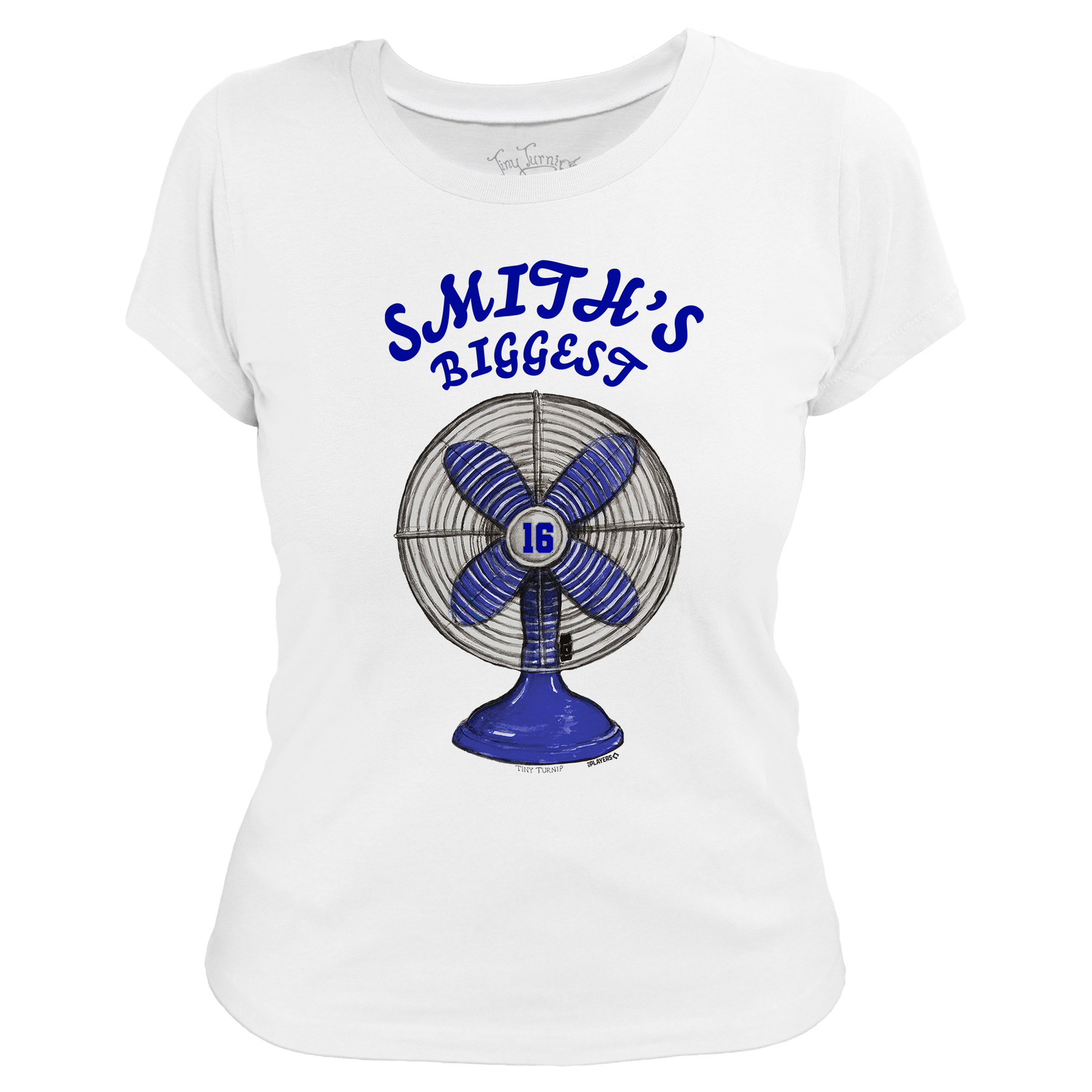VIP MLB Biggest Fan w/ Name, Number - Women's Tee Shirt - Tiny Turnip